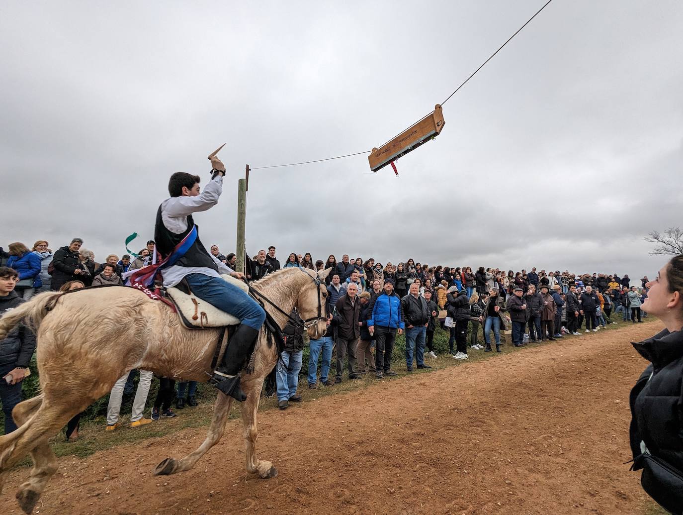 Carrera de cintas en Torrelobatón