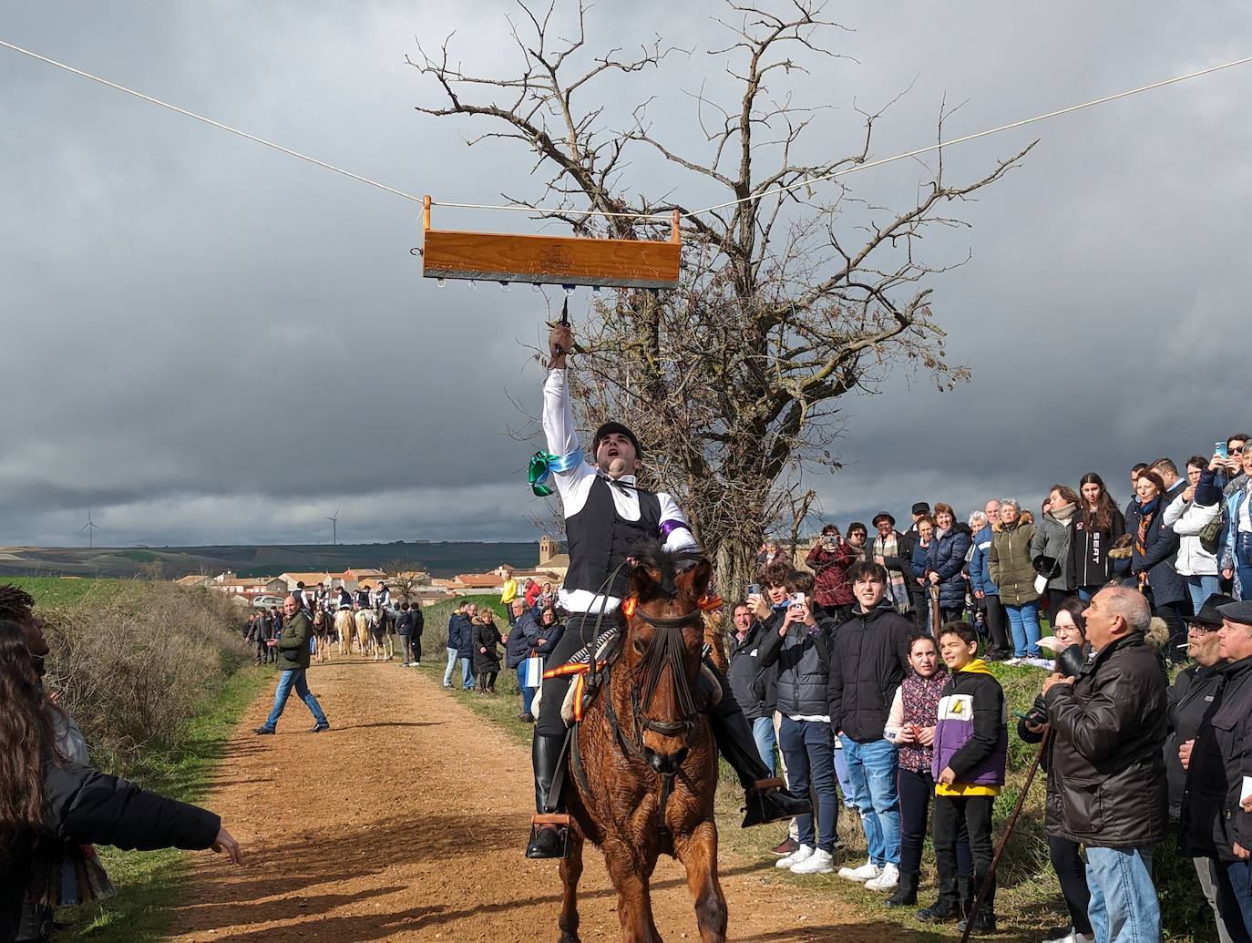 Carrera de cintas en Torrelobatón