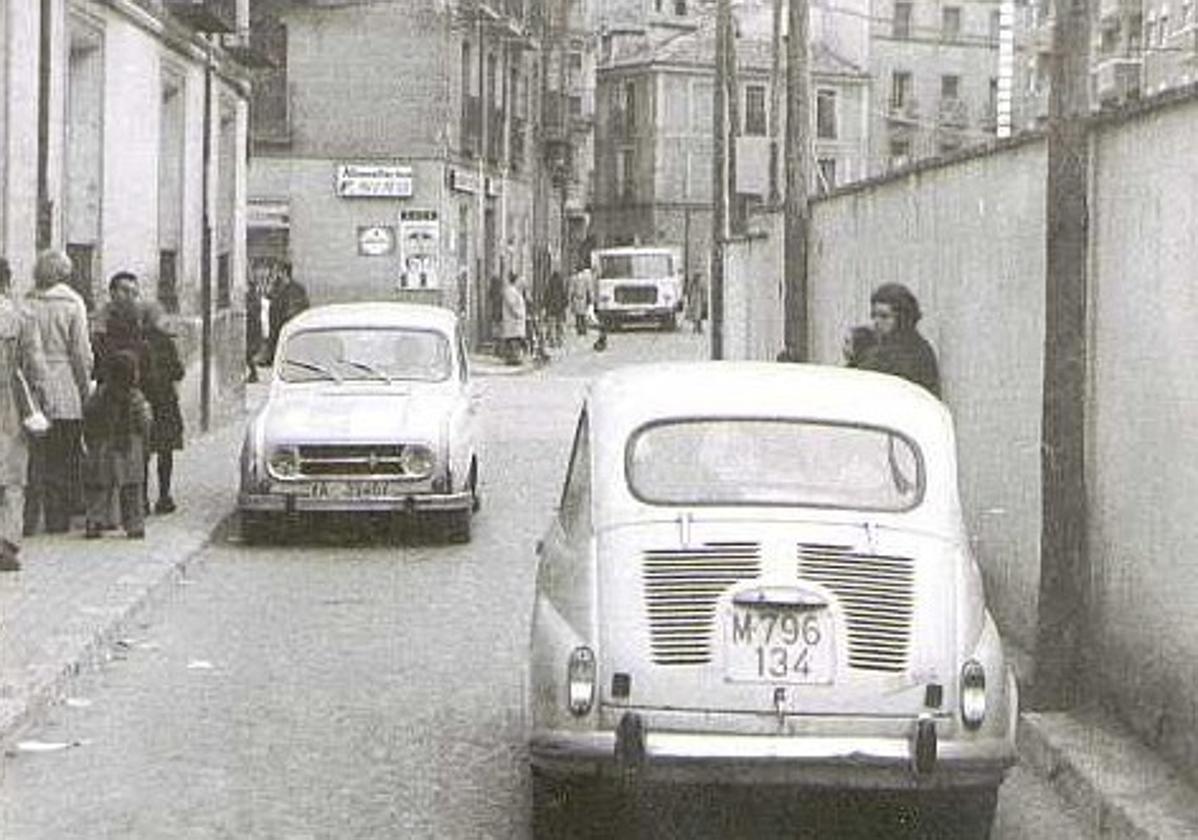 La calle Juan Mambrilla en los años 70.