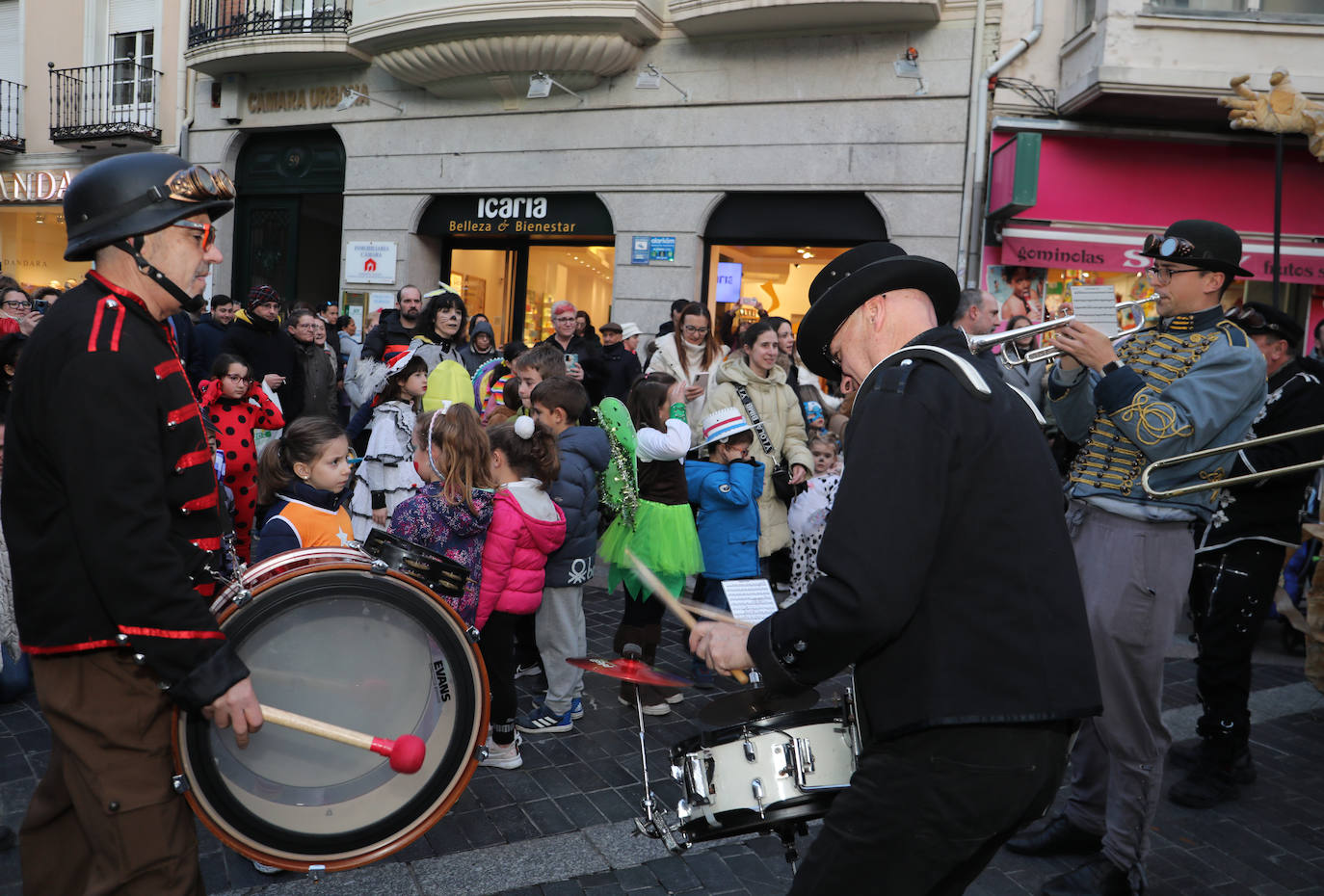 Los monstruos invaden Palencia el lunes de Carnaval