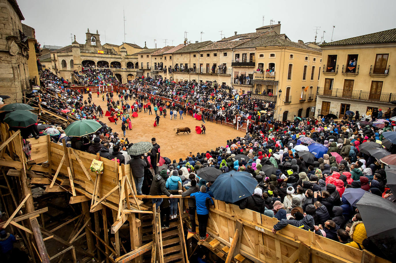 Las espectaculares imágenes del Carnaval del Toro de Ciudad Rodrigo