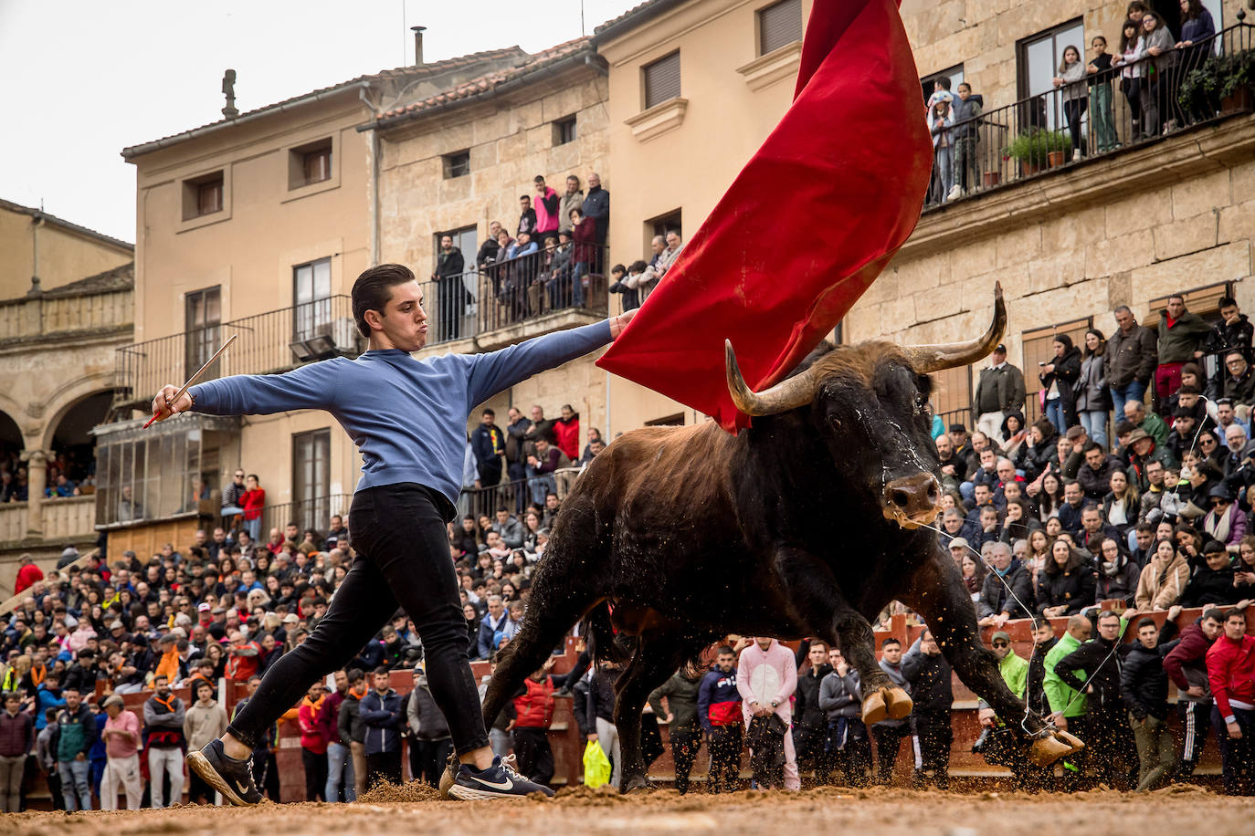 Las espectaculares imágenes del Carnaval del Toro de Ciudad Rodrigo