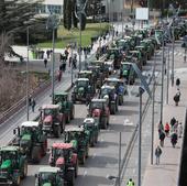 Una tractorada de seis horas, muchos retrasos y un circuito a rebosar en Valladolid