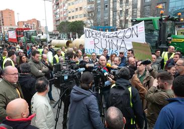 Así te hemos contado la tractorada de este jueves en Valladolid