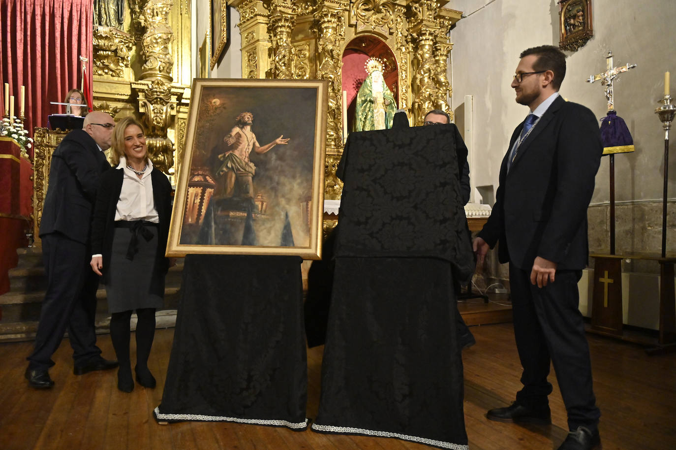 Las imágenes del pregón en la iglesia de San Quirce