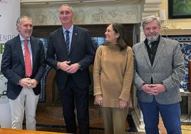 Reunión entre el Ayuntamiento de Segovia y la Federación Empresarial Segoviana.