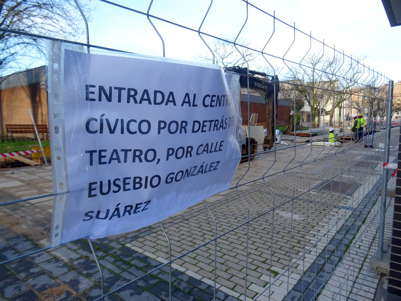 Las obras de la red de calor en Parquesol, en imágenes