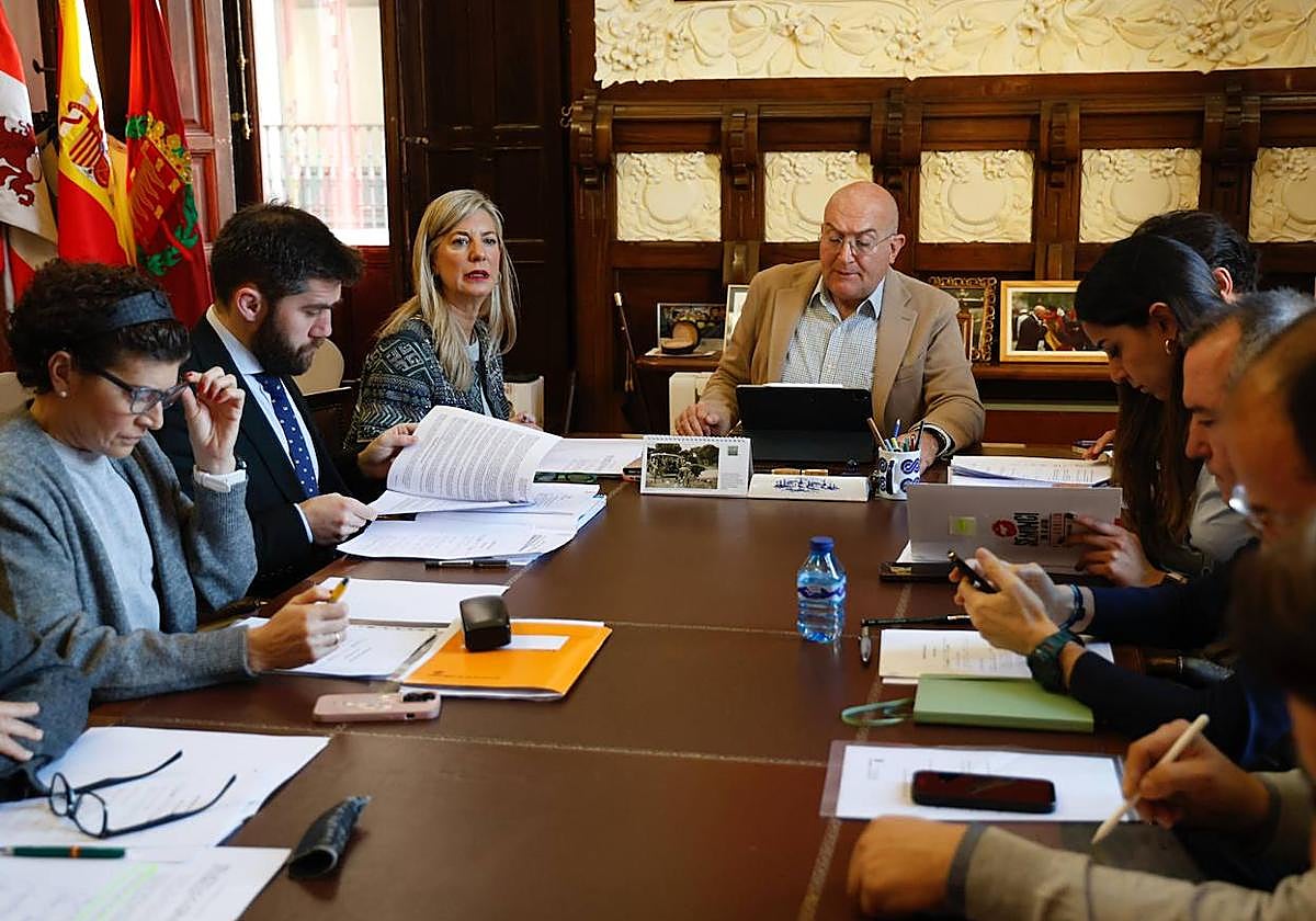 Junta de Gobierno del Ayuntamiento de Valladolid celebrada este lunes.