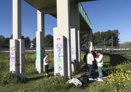 Vista del exterior de la estación de metro de los Espartales, en Getafe, donde falleció Ryan.