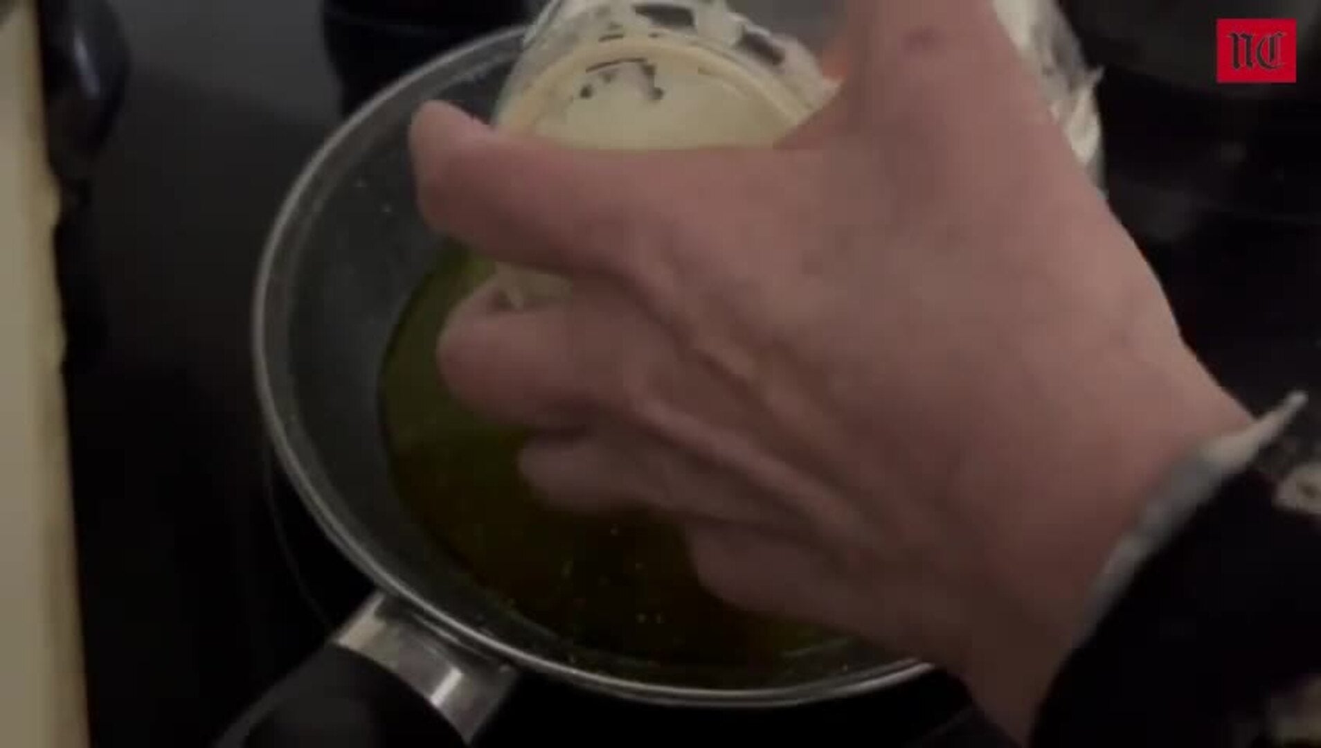 Receta de acelgas con gambas y palitos de cangrejo