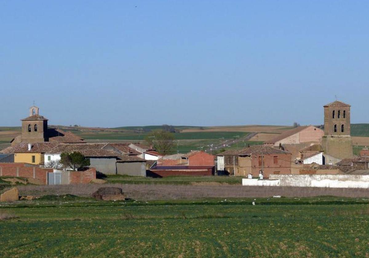 Vista de la localidad palentina de Boadilla de Rioseco, en una imagen de archivo.