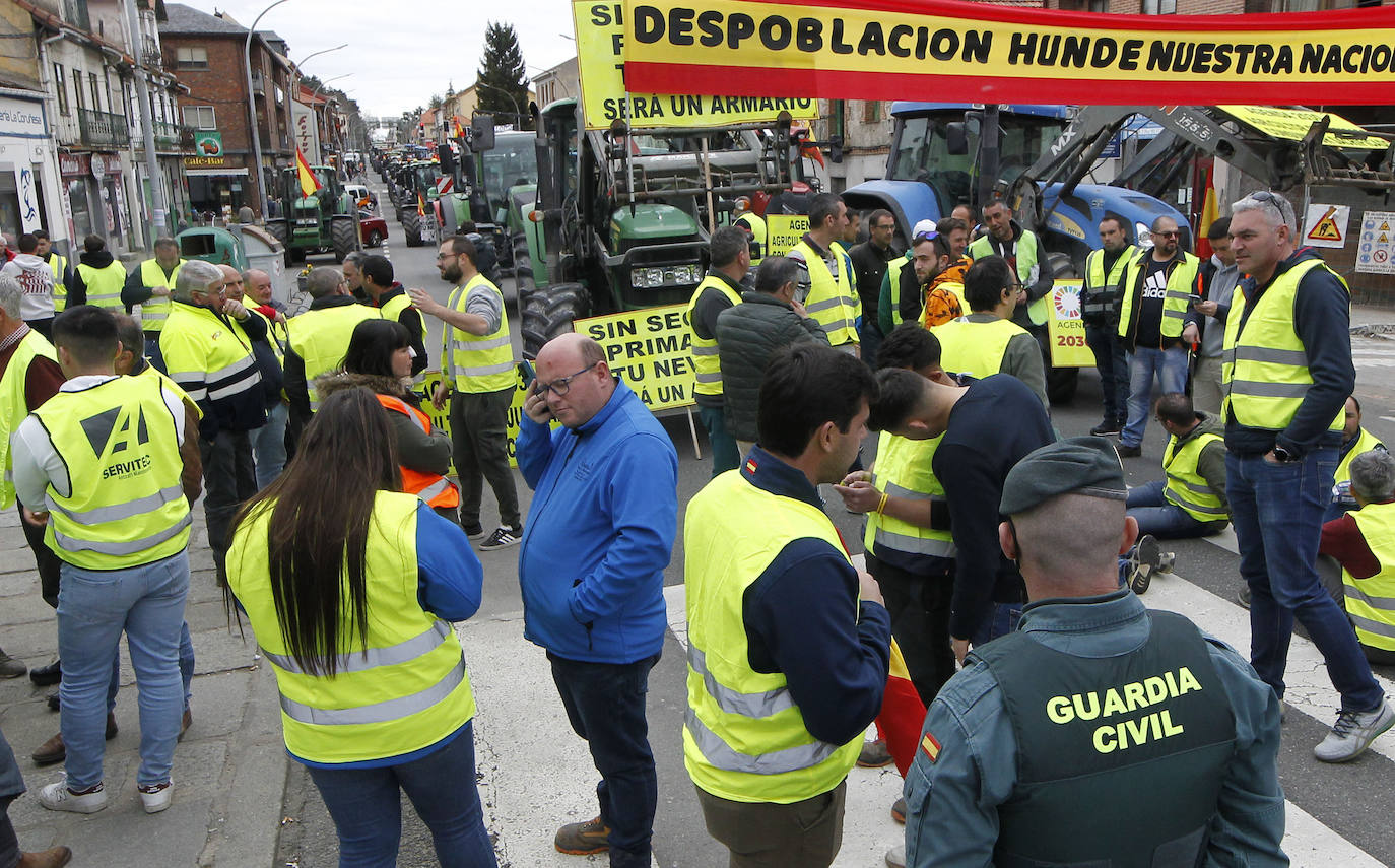 El corte de la travesía de San Rafael, en imágenes