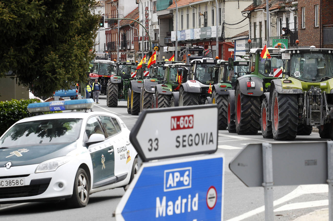 El corte de la travesía de San Rafael, en imágenes