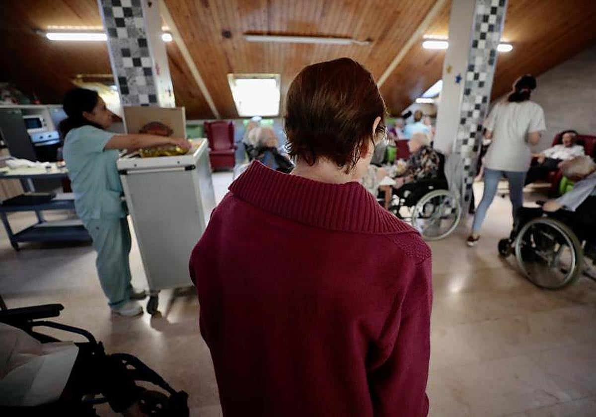 Imagen de archivo de una residencia de ancianos de Valladolid.