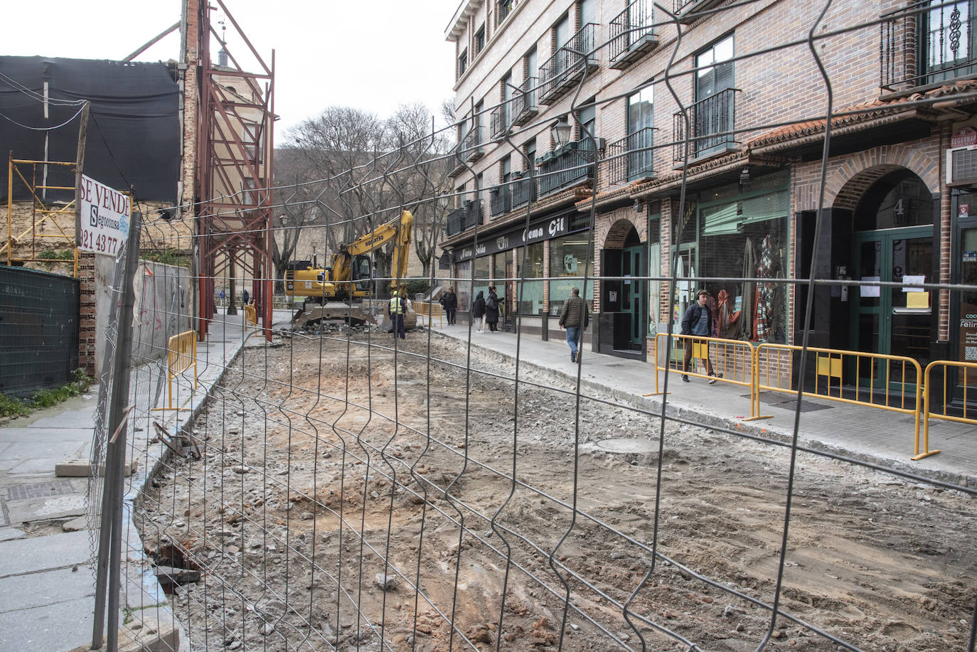 El inicio de las obras de Blanca de Silos, en imágenes