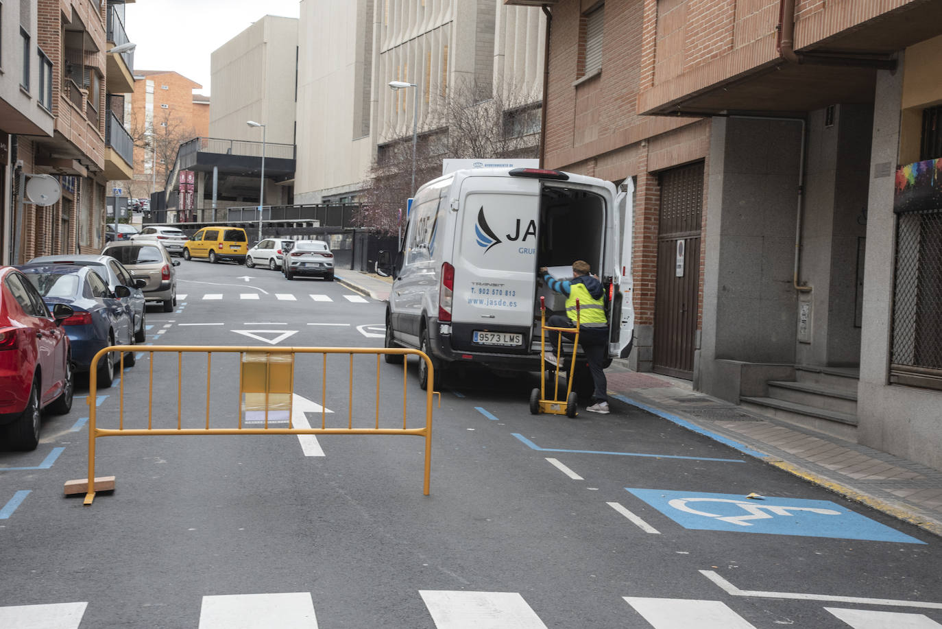 El inicio de las obras de Blanca de Silos, en imágenes