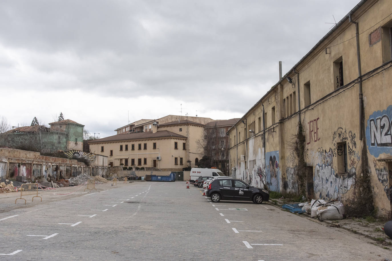 El inicio de las obras de Blanca de Silos, en imágenes