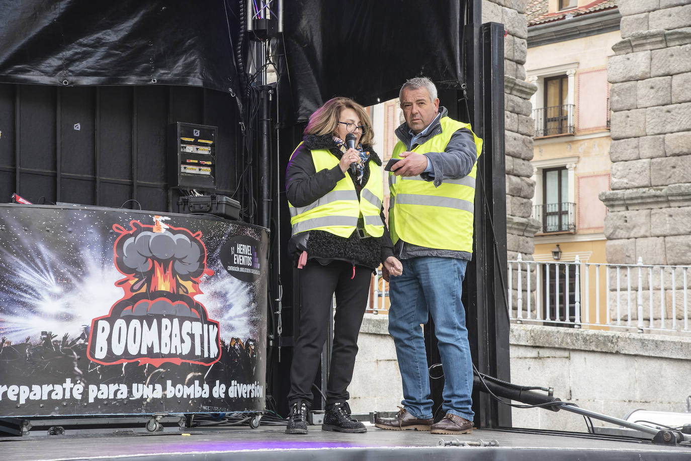 Manifestación de agricultores y ganaderos en Segovia