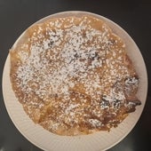 Tarta de soufflé de queso