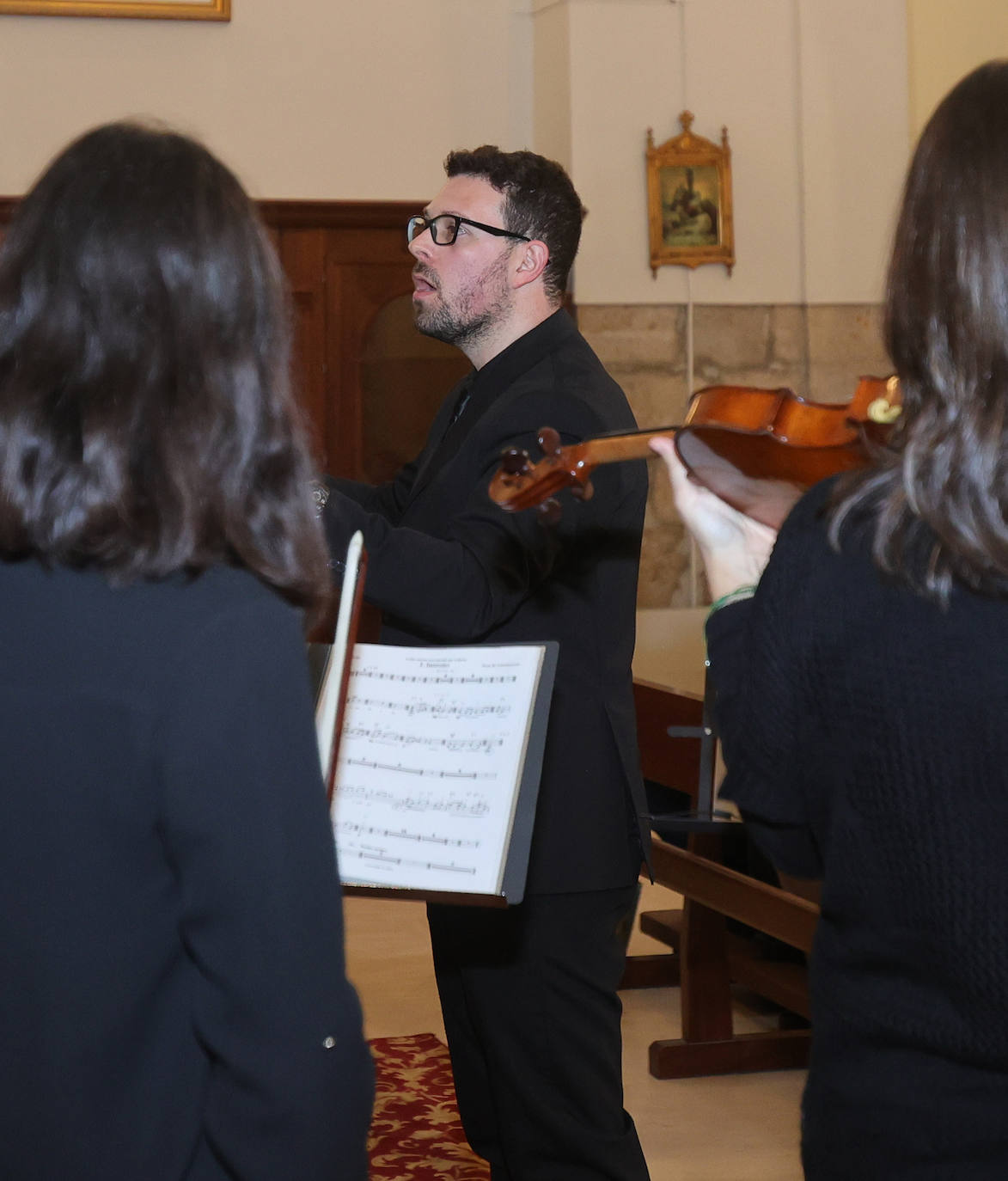 El palentino Leanizbarrutia trae con éxito su réquiem a casa