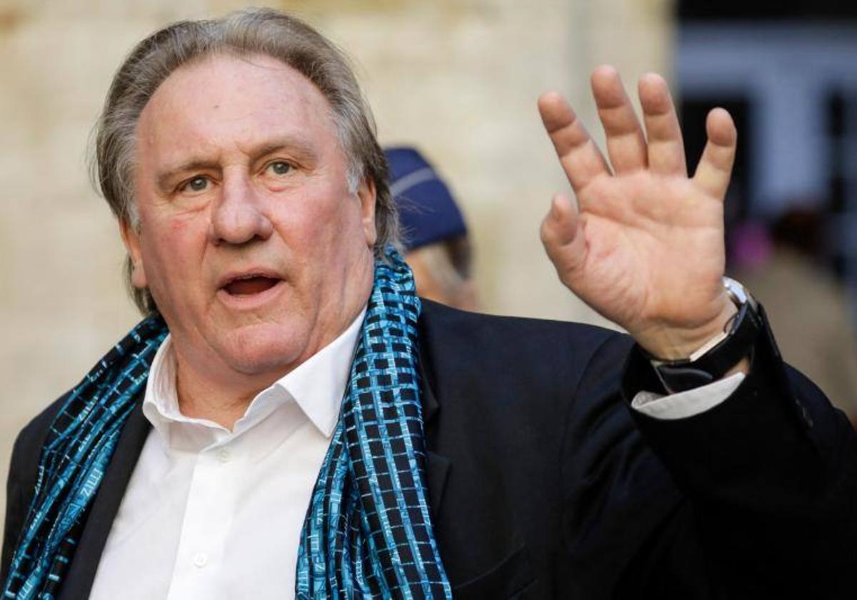 El actor francés Gérard Depardieu.