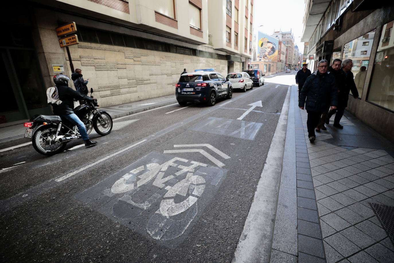 Cambios en los carriles de la calle López Gómez