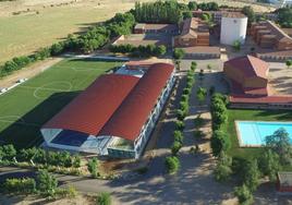 Vista aérea del Colegio Nuestra Sra. del Rosario (Dominicos).