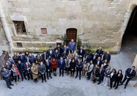 Mañueco clausura la asamblea general de la Asociación de Hoteles de Castilla y León.