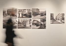 Fotografías de El Norte de Castilla en la exposición por los 200 años de la Policía Nacional.