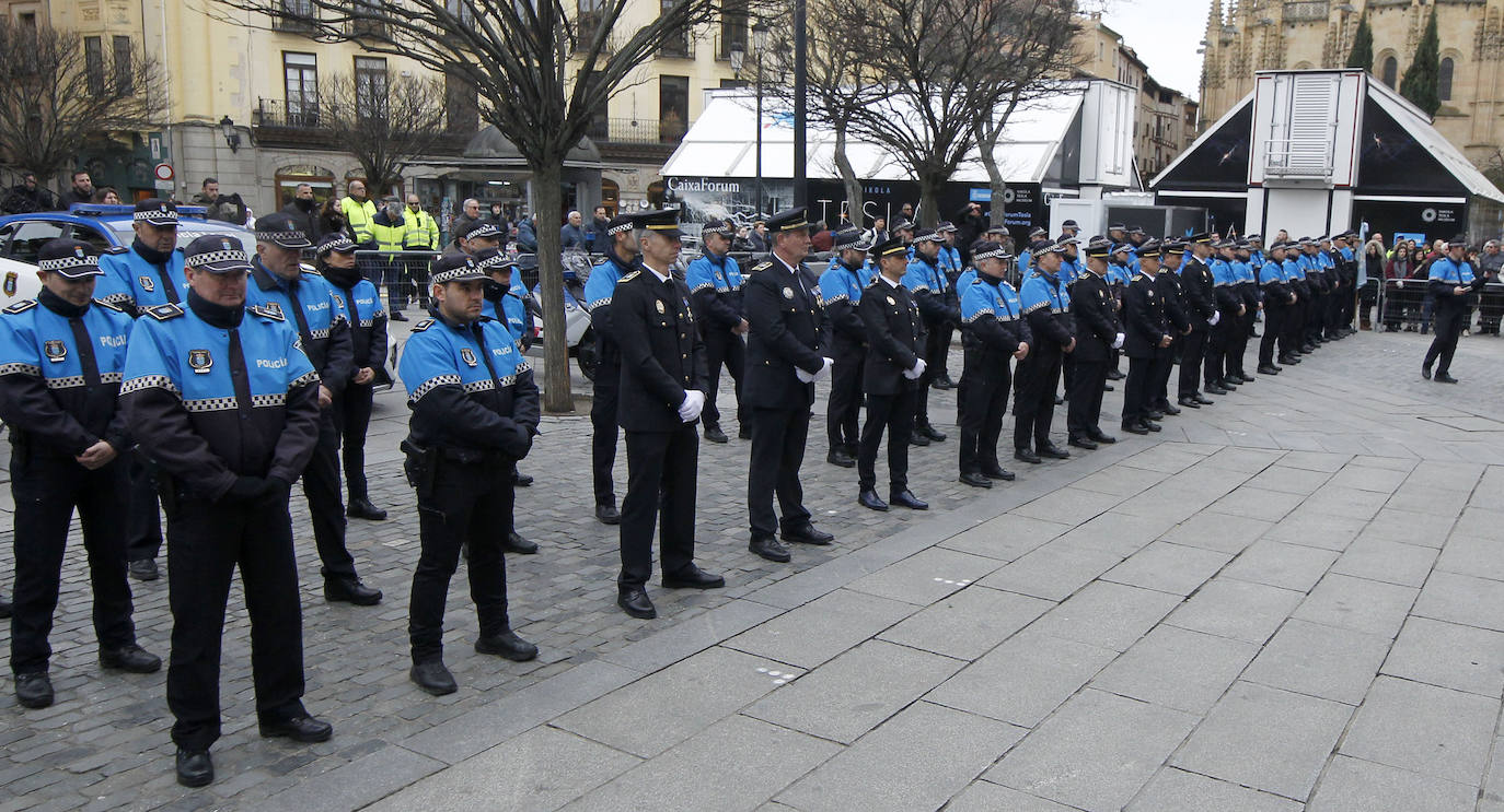 La fiesta de la Policía Local en Segovia