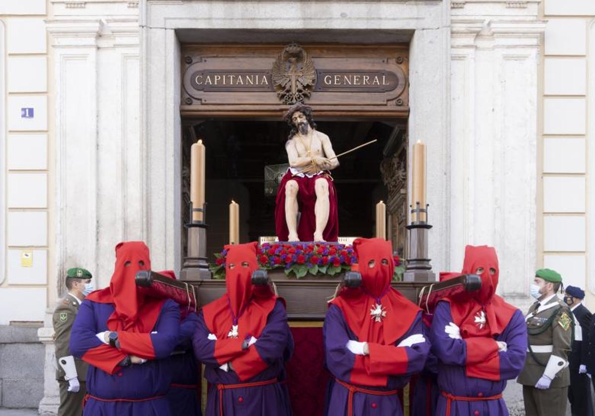 Procesión de la Hermandad del Santo Cristo de los Artilleros.