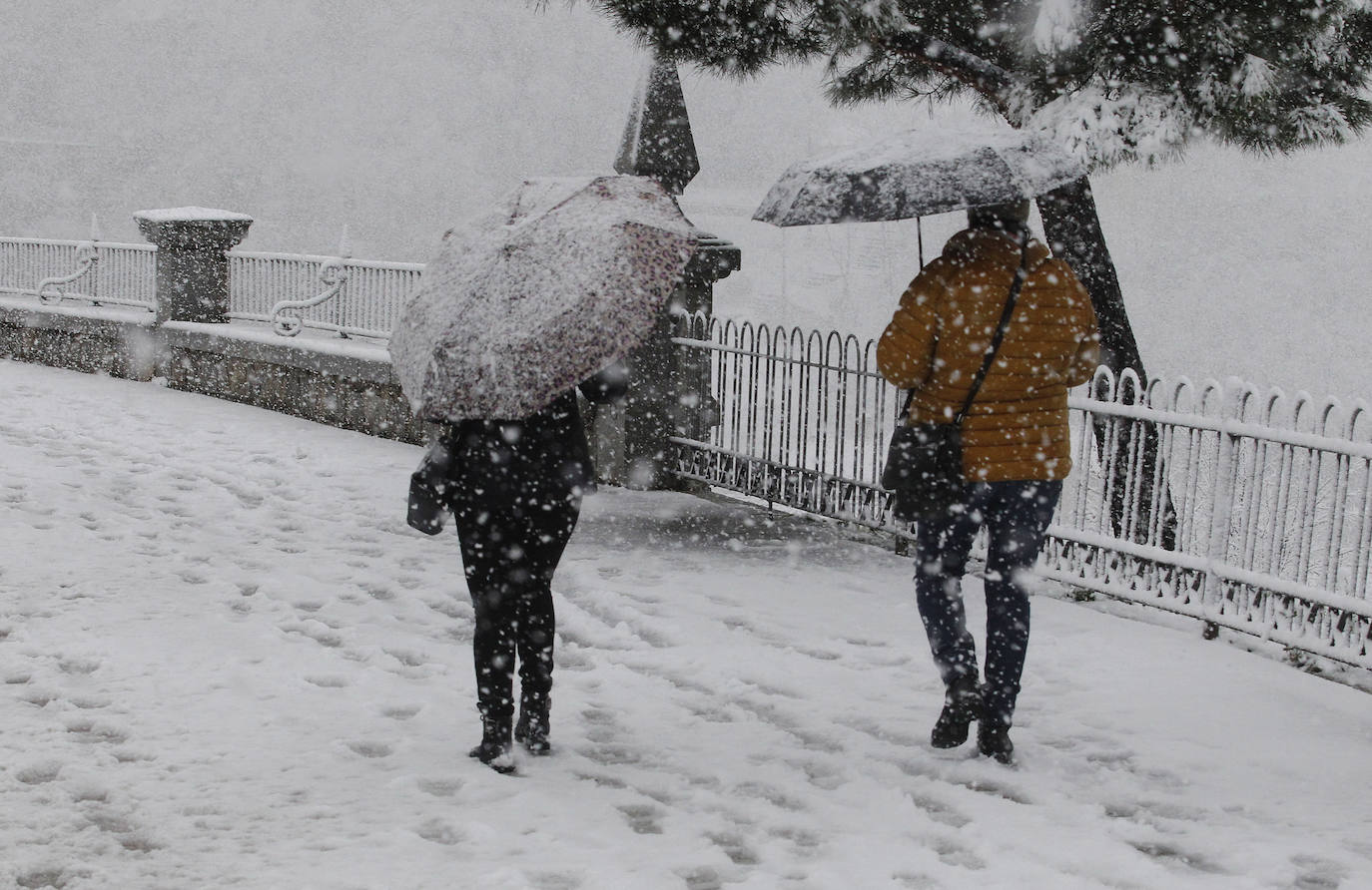 Fotografías de la nevada en Segovia capital