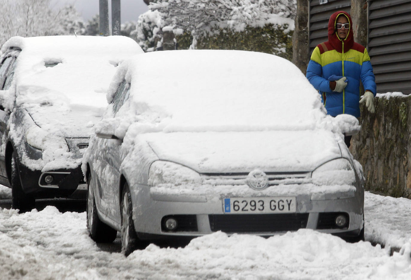 El día después de la nevada en Segovia, en imágenes