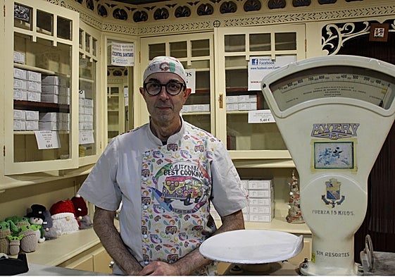 Juan José Guijarro, gerente de la Confitería Guijarro de Tudela de Duero