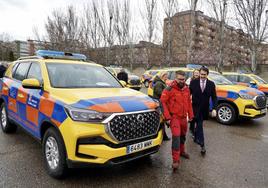 Entrega de los vehículos de altas capacidades a las Delegaciones Territoriales de Castilla y León.