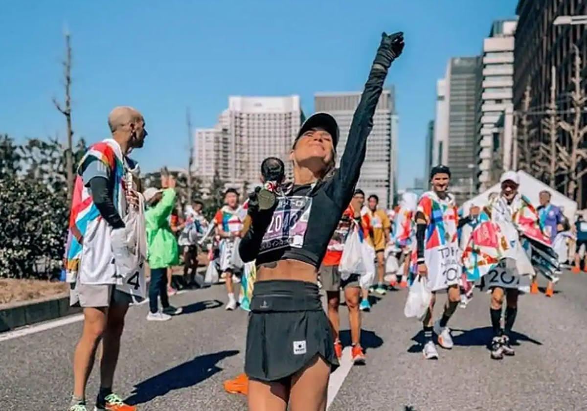 Verdeliss finaliza la prueba en la capital nipona.