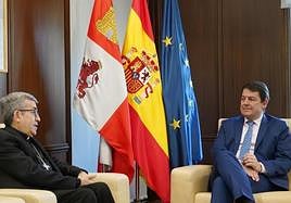 Encuentro anterior entre Luis Argüello y Alfonso Fernández Mañueco.