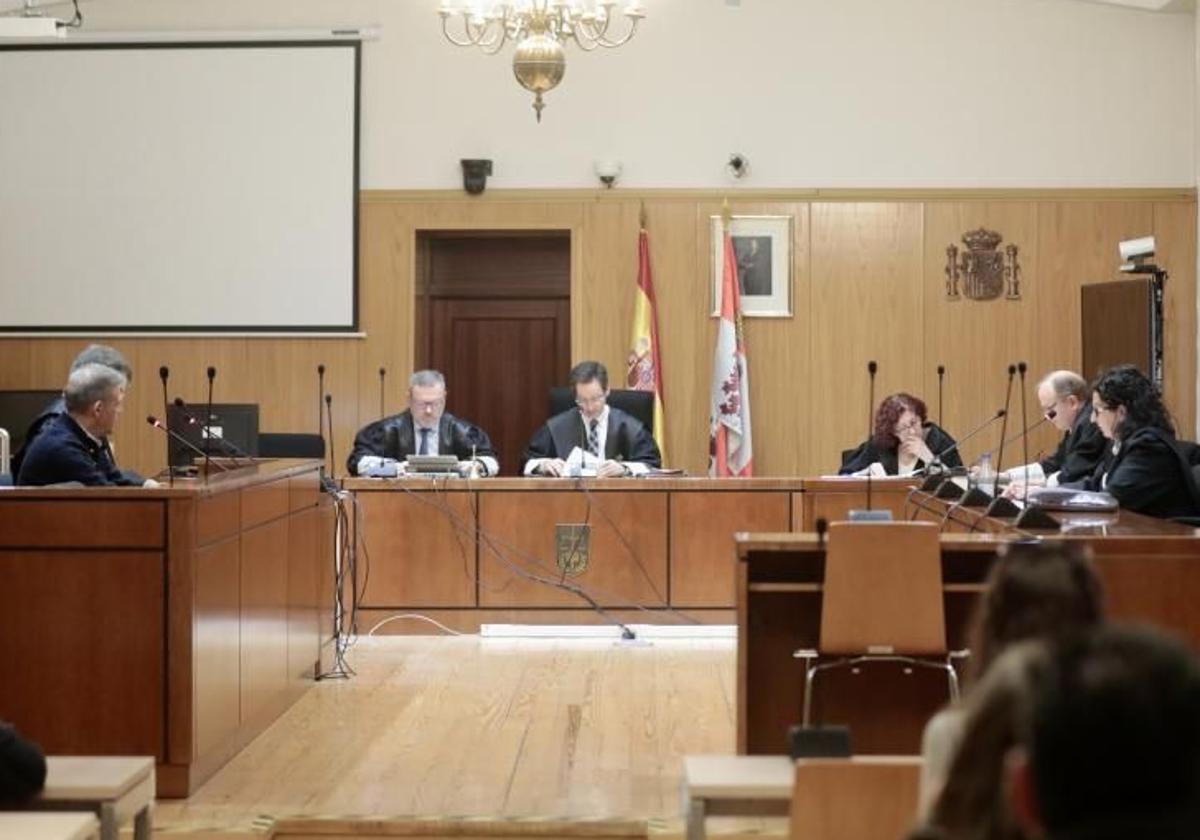 Imagen de archivo de un juicio en Valladolid.