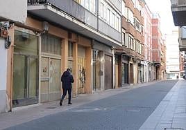 Calle Mancornador, donde fue localizado el menor.