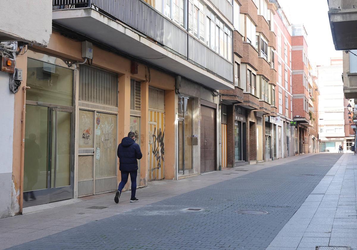 Calle Mancornador, donde fue localizado el menor.