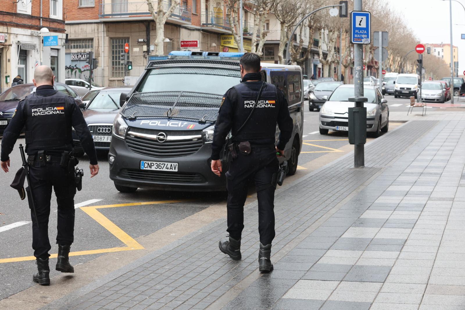 Despliegue policial en Salamanca tras fugarse un preso