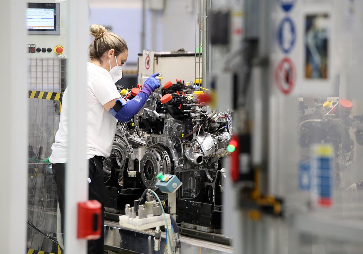 La factoría de Motores de Renault en Valladolid, en una imagen de archivo.