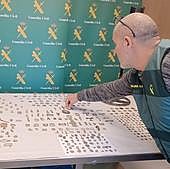 Investigado por sustraer 553 piezas arqueológicas de yacimientos de Castrejón de Trabancos