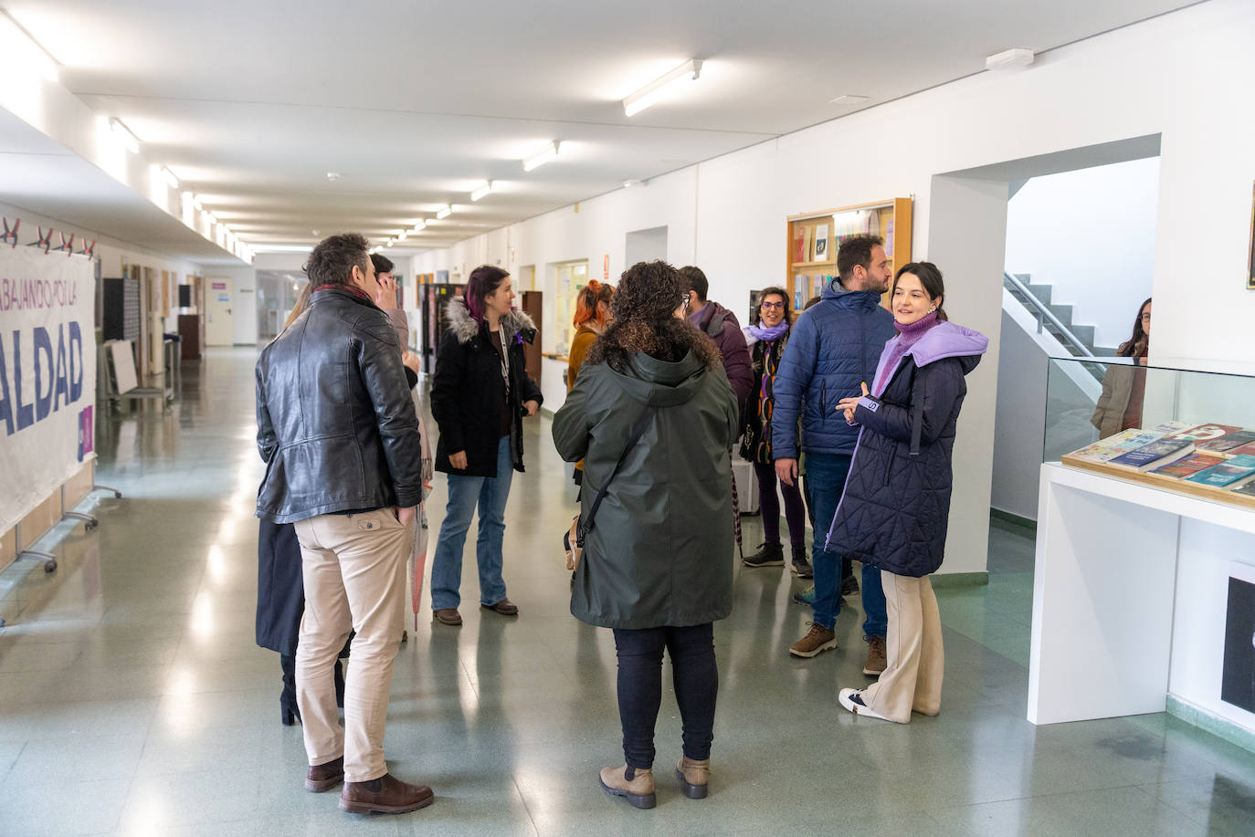 El campus de Palencia se suma a las reivindicaciones por la igualdad