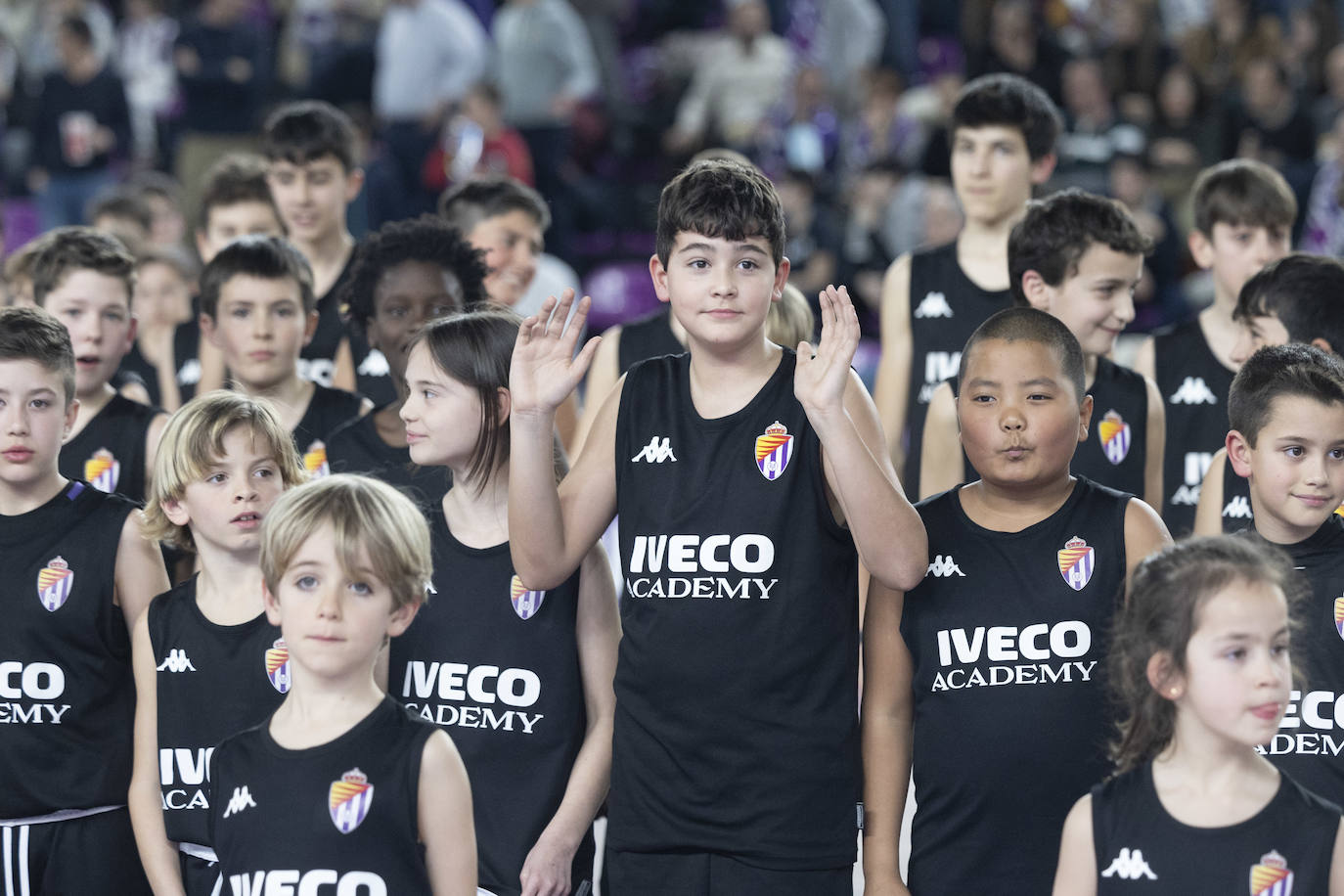 La presentación de la cantera del Real Valladolid de Baloncesto, en imágenes