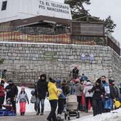 El esquí regresa a Navacerrada tras casi dos meses en blanco