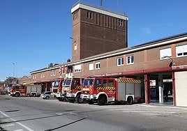 Parque de Bomberos de la capital.