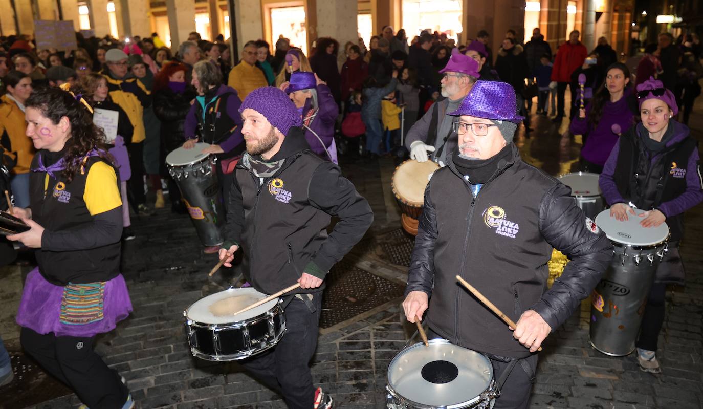 Marea palentina por el feminismo el 8M