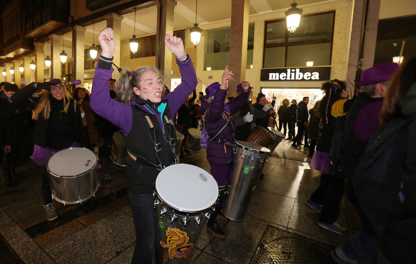 Marea palentina por el feminismo el 8M