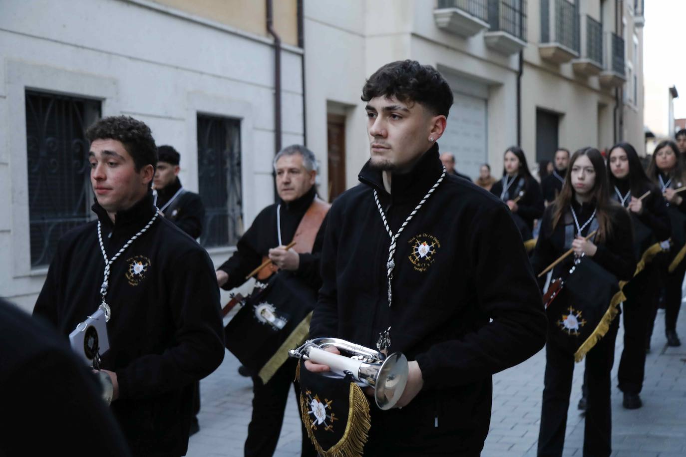 Pasacalles de bandas de Semana Santa en Peñafiel